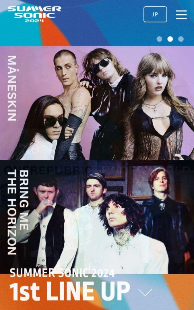 公式ピンバッジ BMTH DROPDEAD BABYL サマーソニック