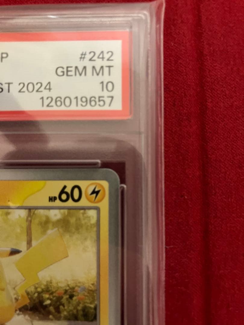 2025年 ピカチュウ イラストコンテスト2024 PSA10 美品