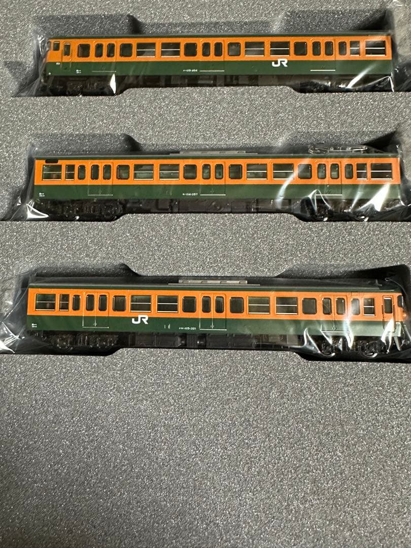 KATO 115系 300番台　湘南色 岡山3両セット