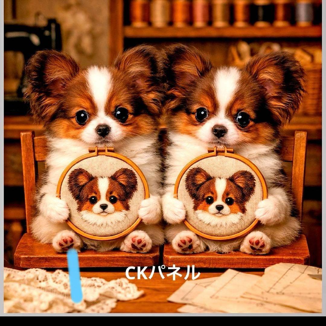 ハンドメイドオーダー受け付け(パピヨン)