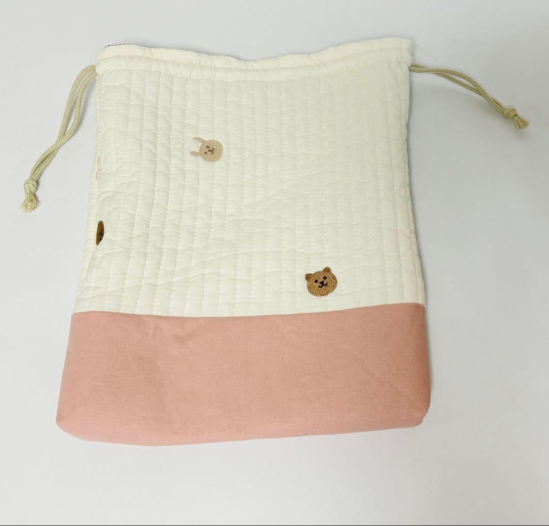 handmade lulu ヌビバッグ(キルティング)の 入園 入学3点セット