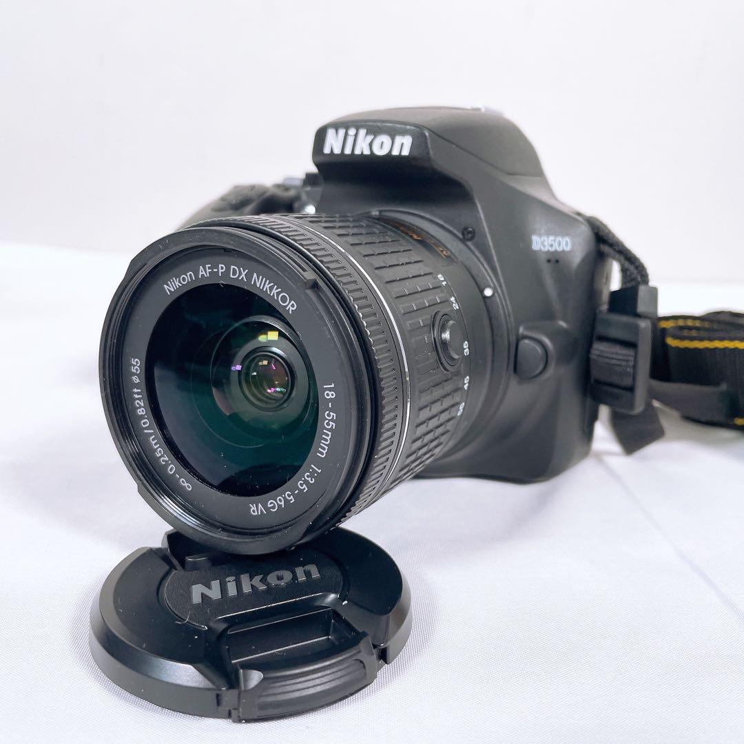 【美品】 Nikon デジタル一眼レフカメラ D3500 ダブルズームキット