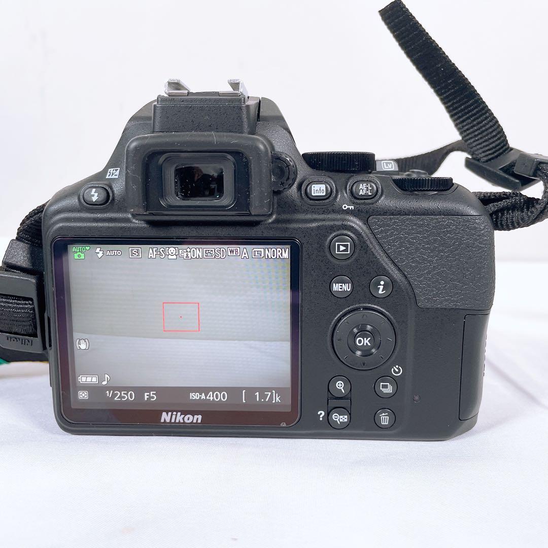 【美品】 Nikon デジタル一眼レフカメラ D3500 ダブルズームキット