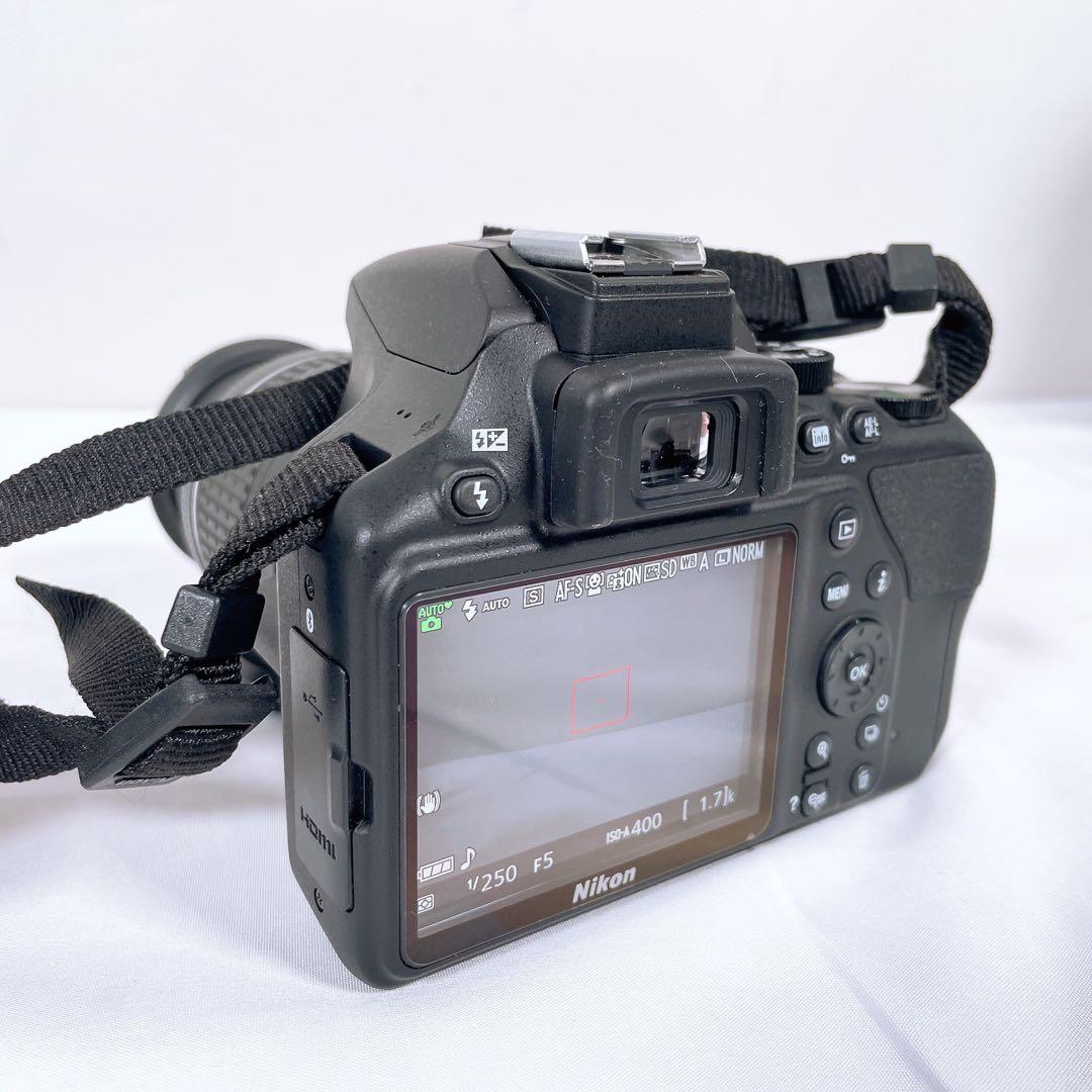 【美品】 Nikon デジタル一眼レフカメラ D3500 ダブルズームキット