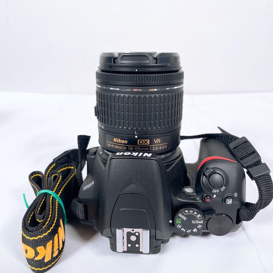 【美品】 Nikon デジタル一眼レフカメラ D3500 ダブルズームキット