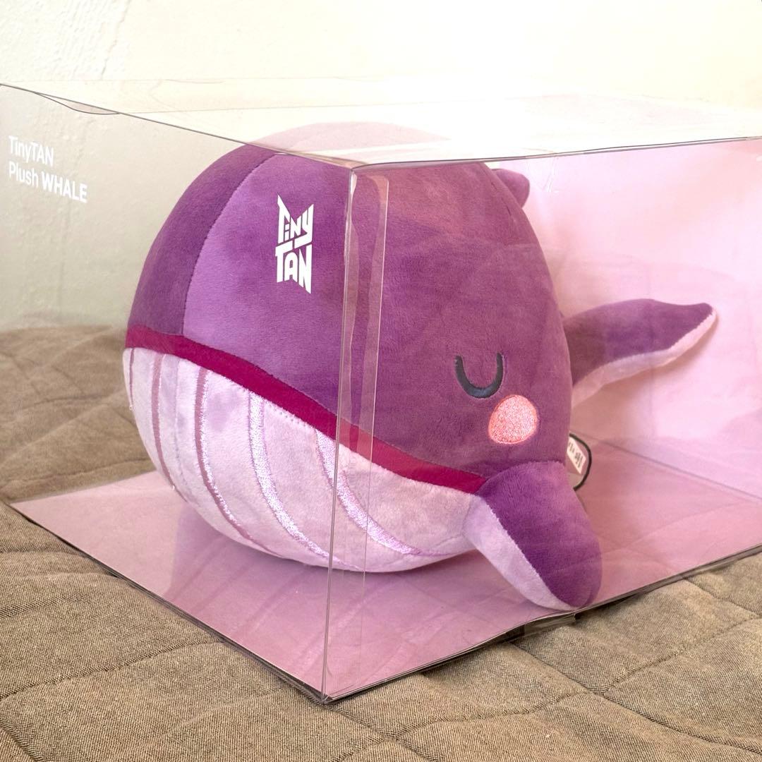TinyTAN Plush WHALE BTS くじら タイニータン ぬいぐるみ