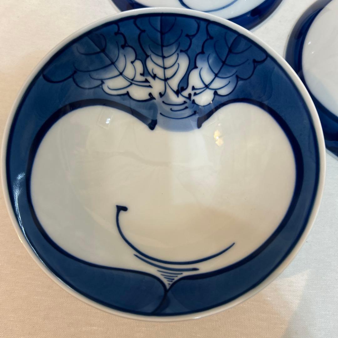 台丹窯　茶碗　飯碗　5個　かぶ　波佐見焼