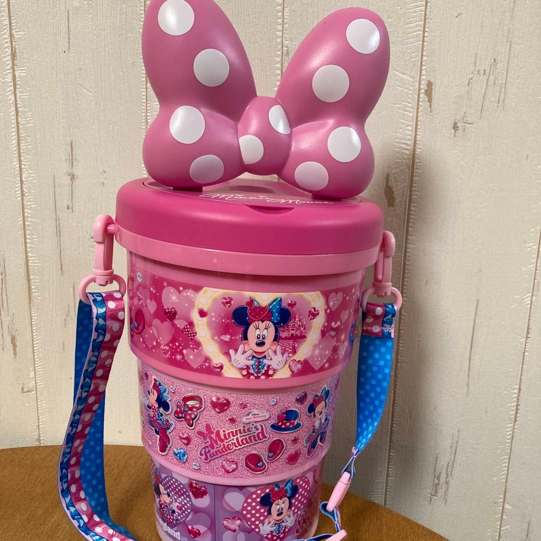 【Disney】ミニー　ポップコーンバケット　ミニーのファンダーランド