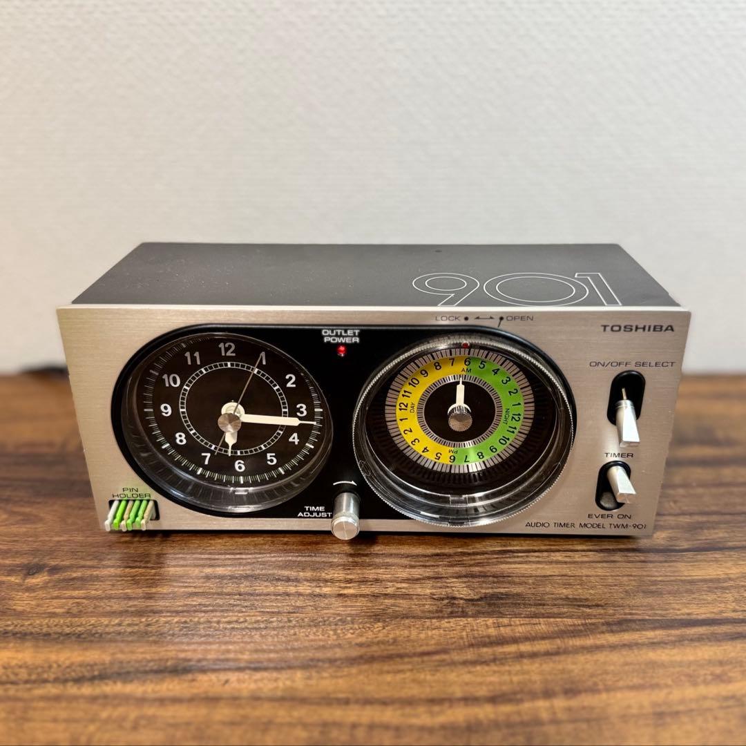 【メンテ済み・動作正常】東芝タイムスイッチ TWM-901（50Hz地域向け）