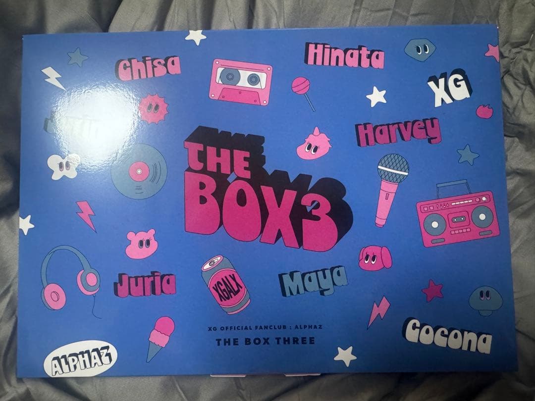 XG THE BOX 3 ALPHAZ ファンクラブ特典