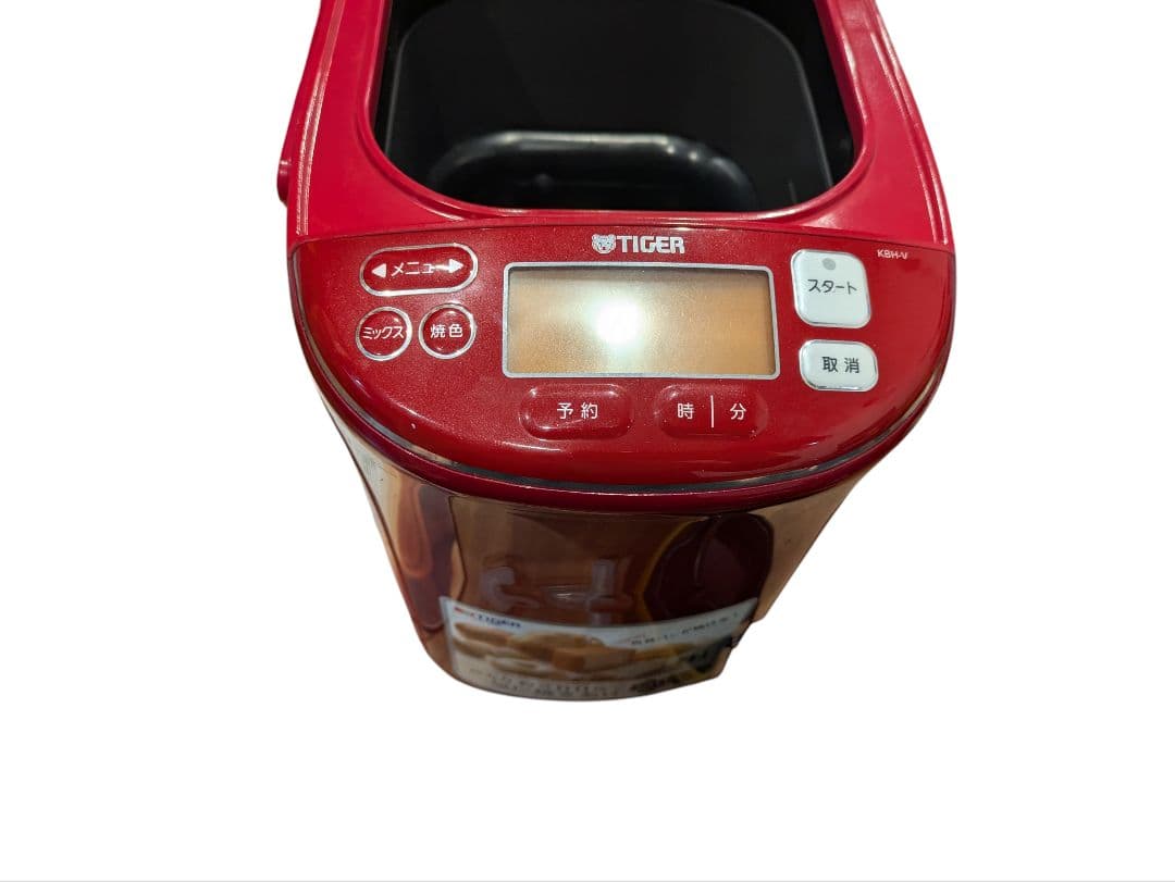 未使用 TIGER タイガーのホームベーカリーKBH-V100-R。