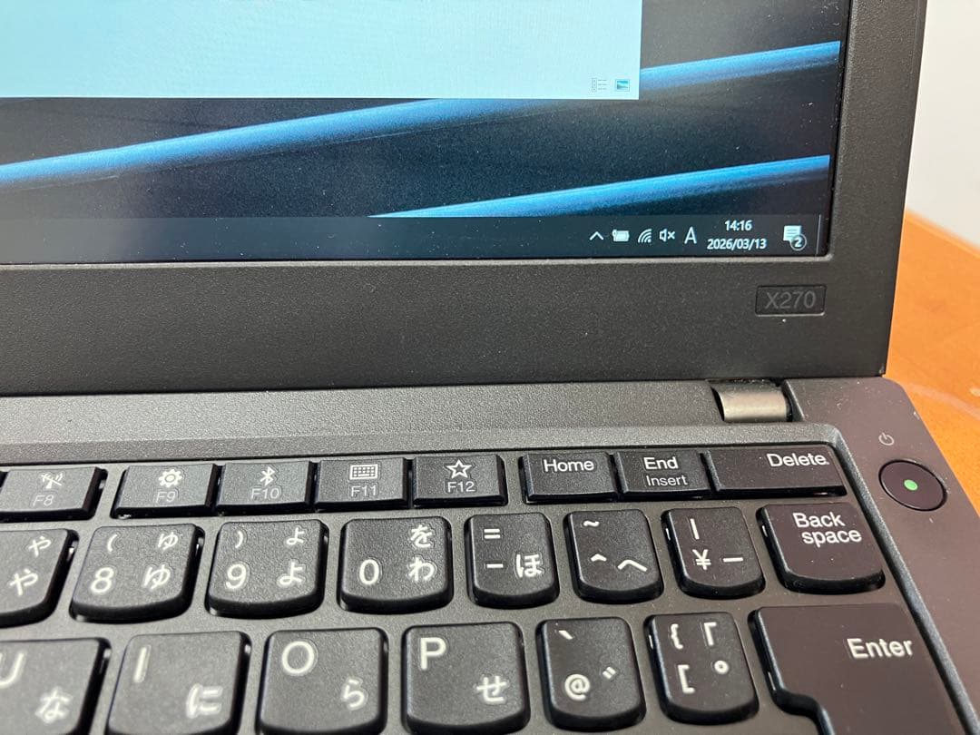 Windowsノート本体 Lenovo ThinkPad X270