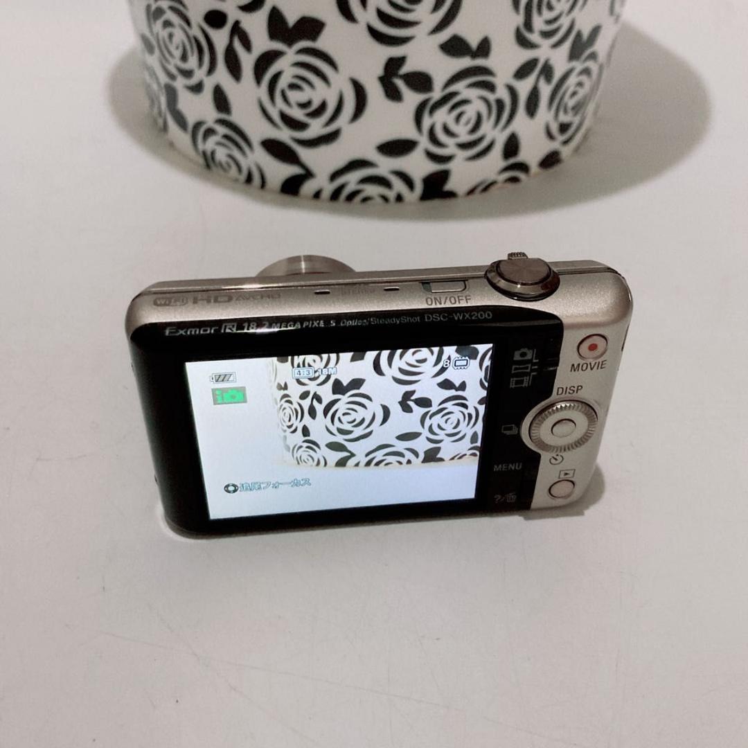 【極美品】SONY Cyber-shot DSC-WX200 Gold ゴールド