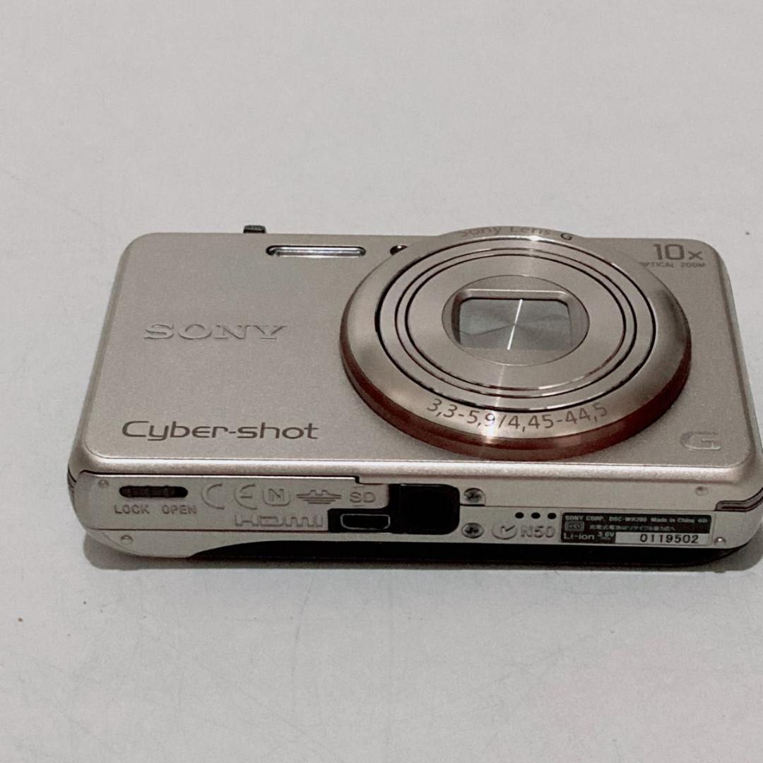 【極美品】SONY Cyber-shot DSC-WX200 Gold ゴールド