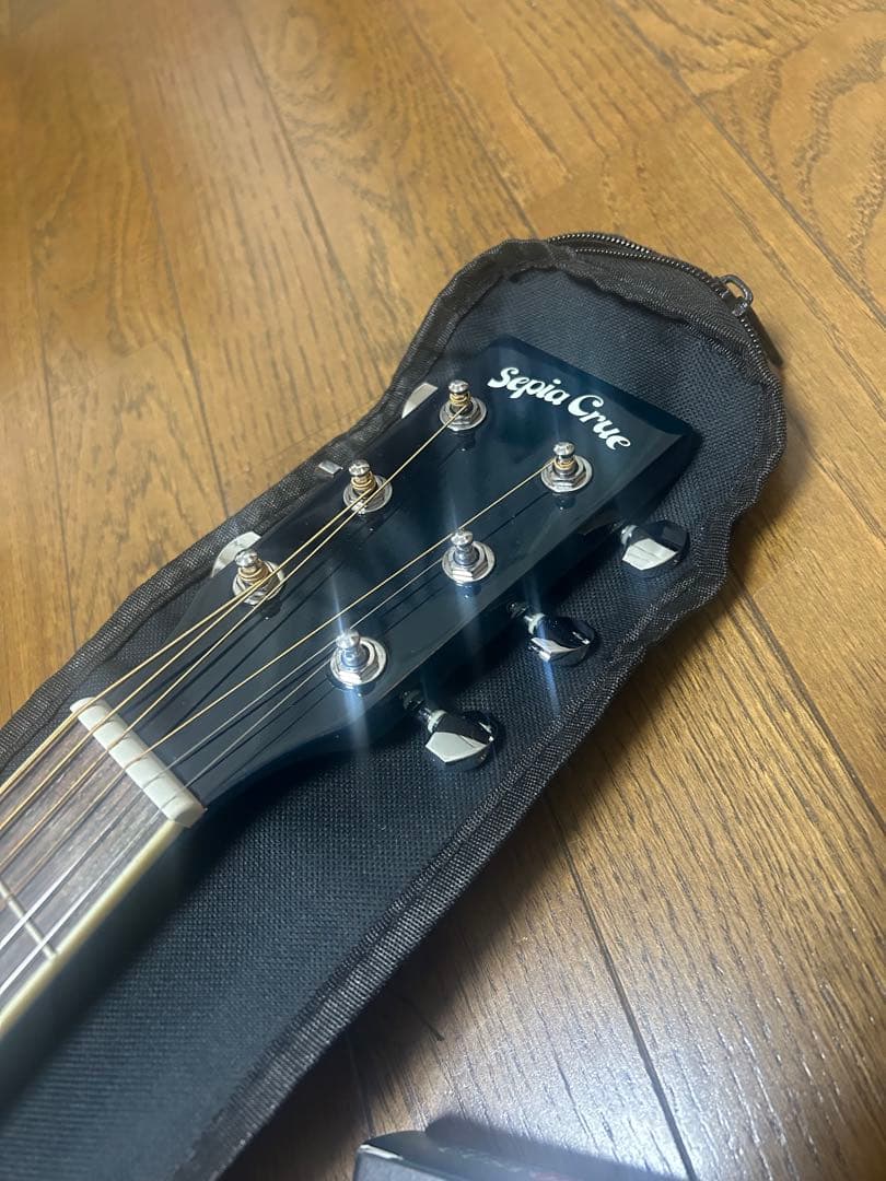 美品 Sepia Crue FG-10 BLS アコースティックギター ケース付