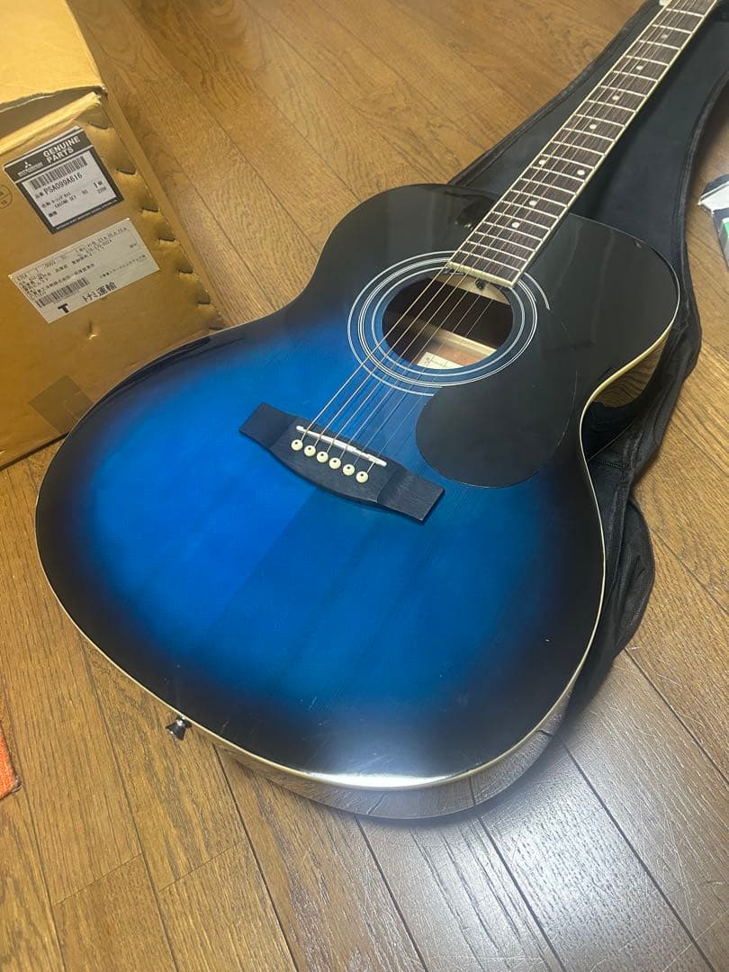 美品 Sepia Crue FG-10 BLS アコースティックギター ケース付