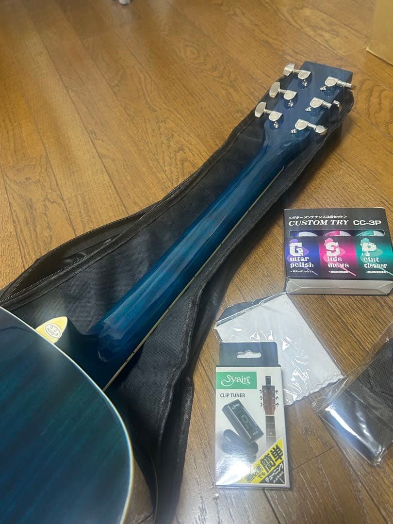 美品 Sepia Crue FG-10 BLS アコースティックギター ケース付