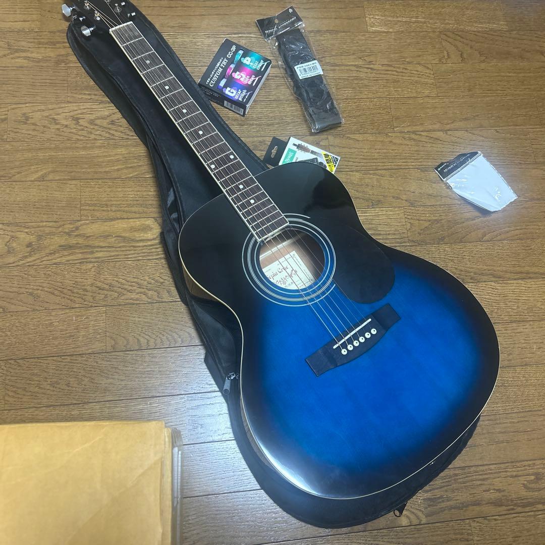 美品 Sepia Crue FG-10 BLS アコースティックギター ケース付