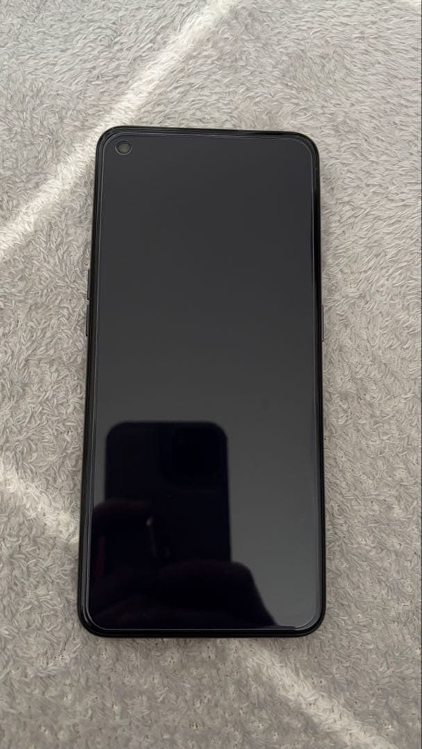 OPPO Reno5 A シルバーブラック 本体　箱（付属品あり）ケース3個付き