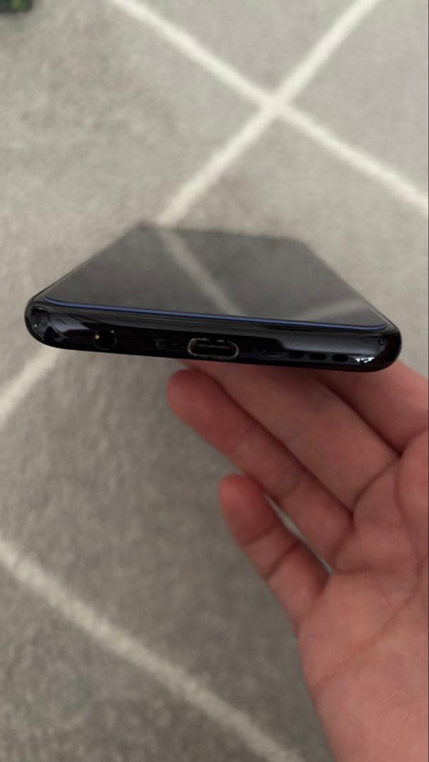 OPPO Reno5 A シルバーブラック 本体　箱（付属品あり）ケース3個付き