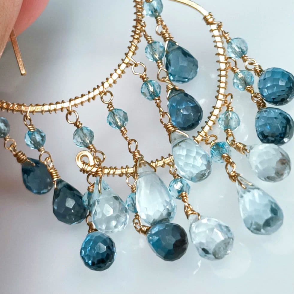 14kgf シャンデリアピアス♡