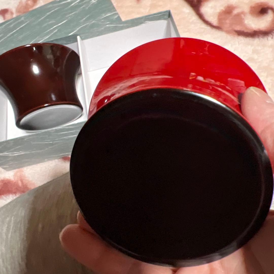 川連塗　デザートカップ　本漆天然木純国産　曲げわっぱ