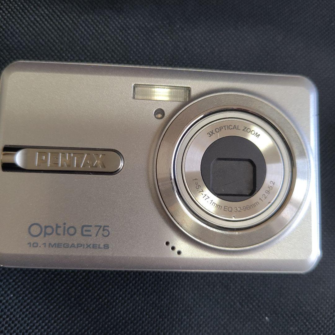 PENTAX コンデジ Optio E75 元箱　付属品あり