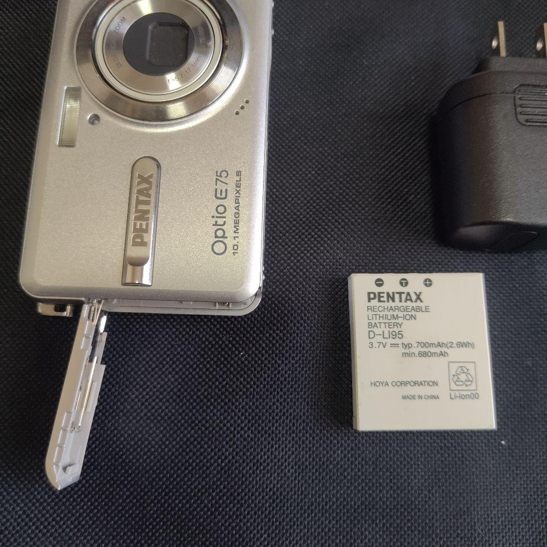 PENTAX コンデジ Optio E75 元箱　付属品あり