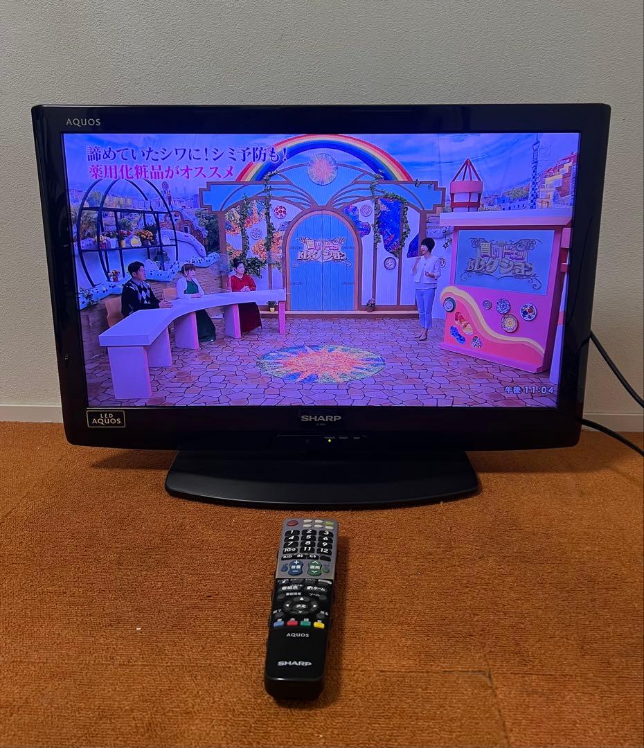 SHARP LED AQUOS テレビ 26V型 LC-26V5-B