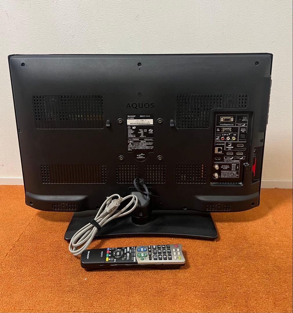 SHARP LED AQUOS テレビ 26V型 LC-26V5-B