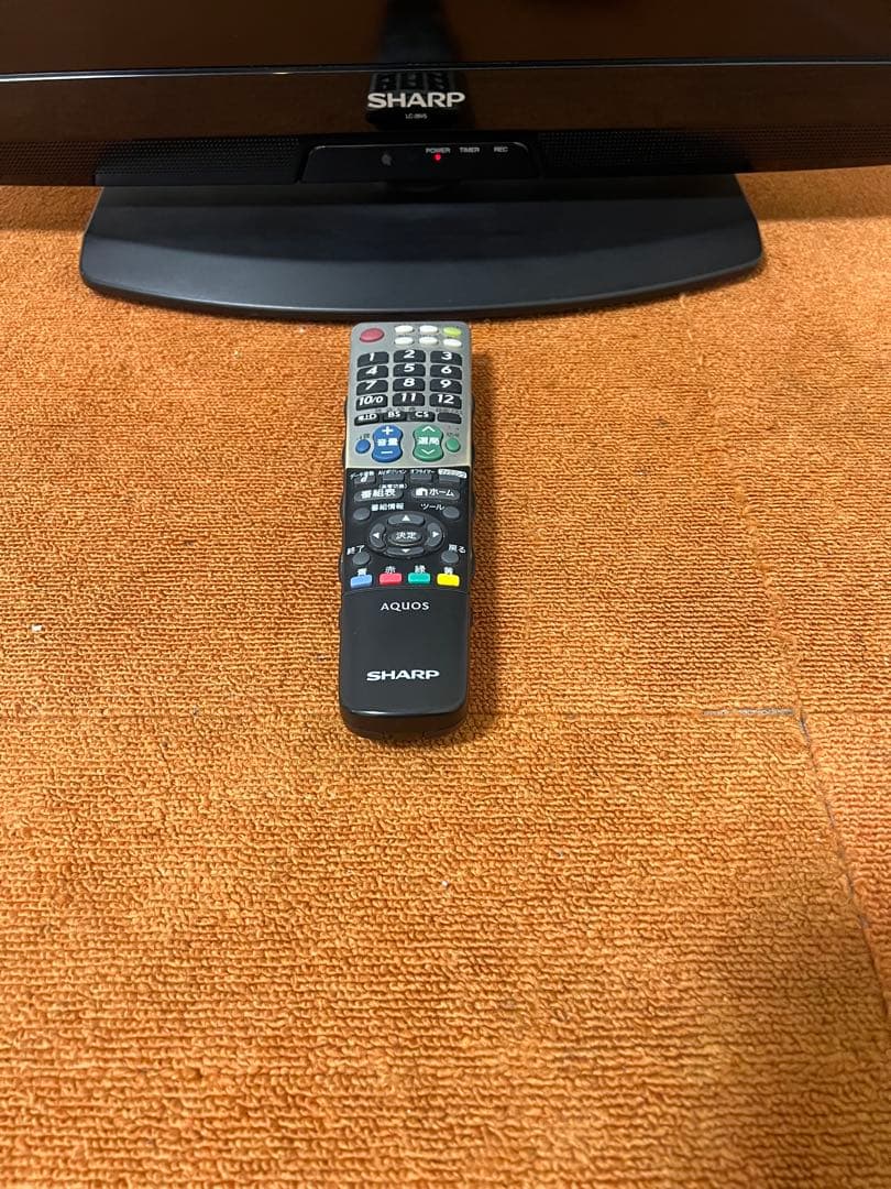SHARP LED AQUOS テレビ 26V型 LC-26V5-B