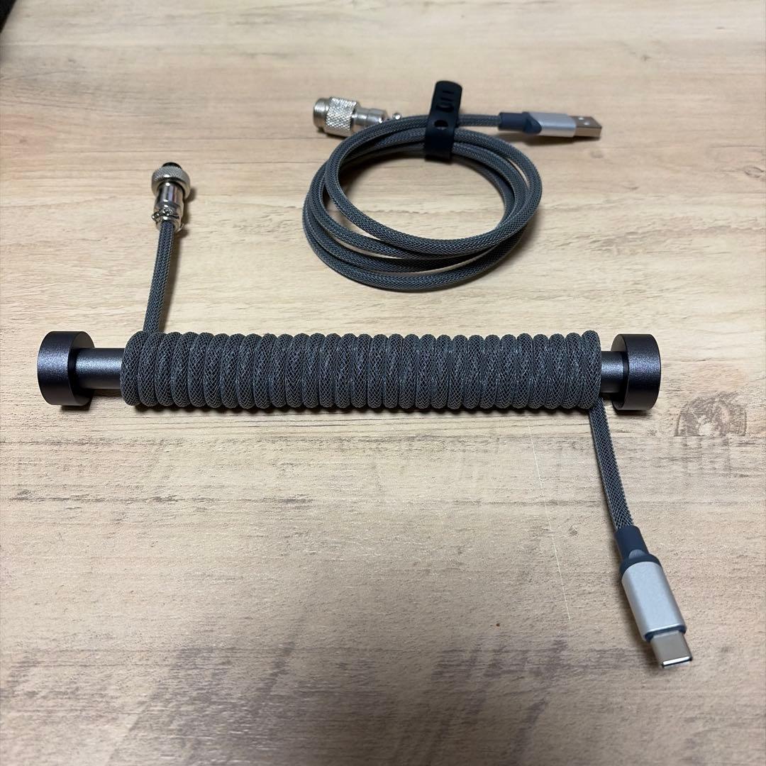 VARO VM75HE(Gateron jade switch)+コイルケーブル