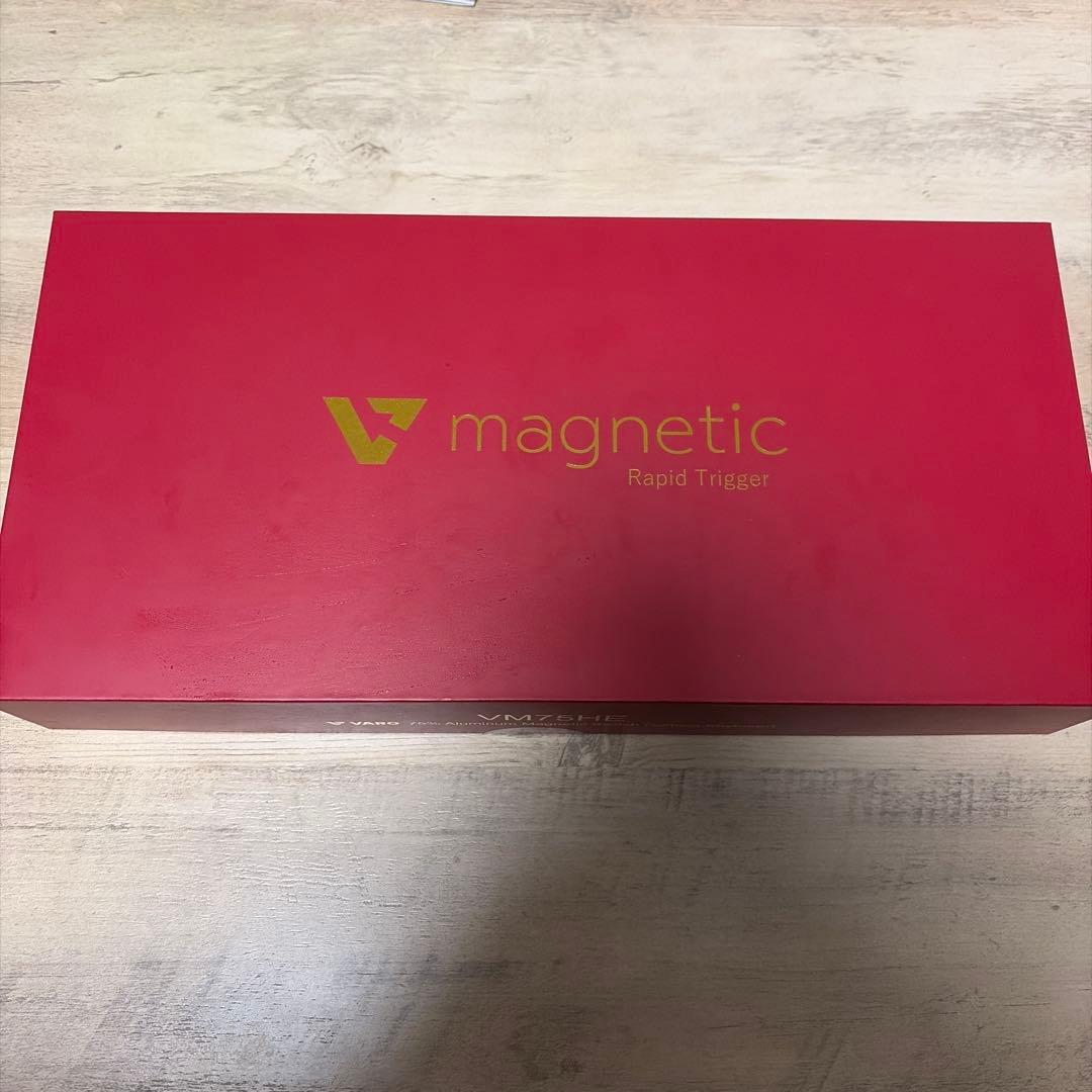 VARO VM75HE(Gateron jade switch)+コイルケーブル