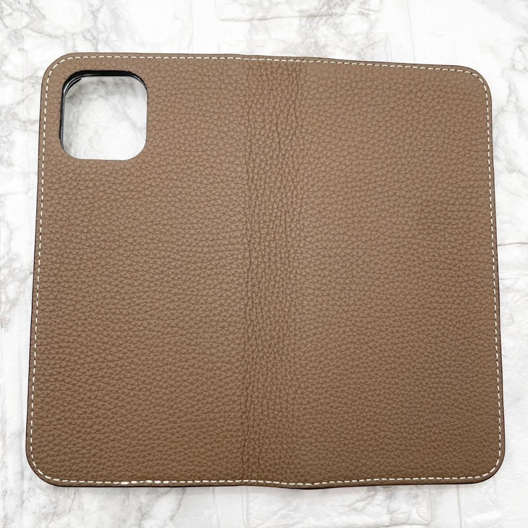 未使用級✨BONAVENTURA iPhone12 ダイアリーケース レザー