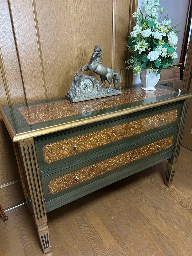 イタリア　サイドボード　チェスト　テレビボード　コンソールテーブル　定価50万