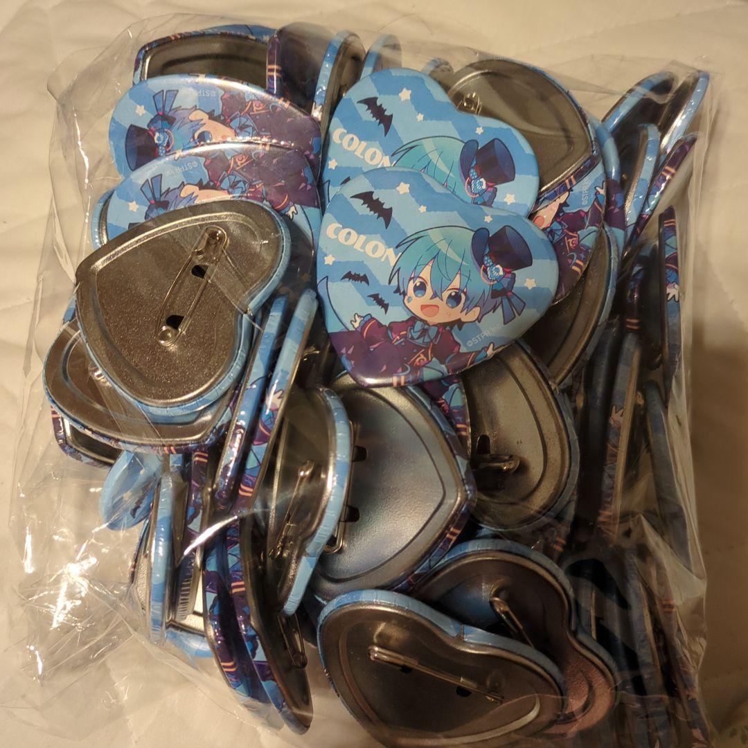 ころん ハロウィン缶バッジ87個