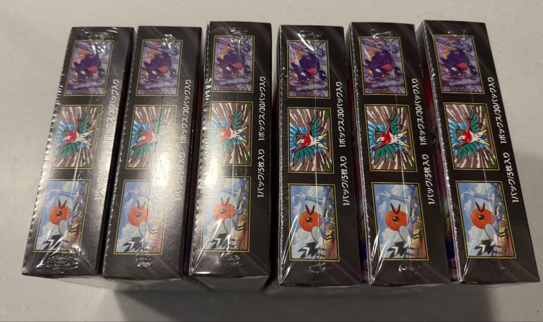 【シュリンク付き】ポケモンカード　ムニキスゼロ6BOX