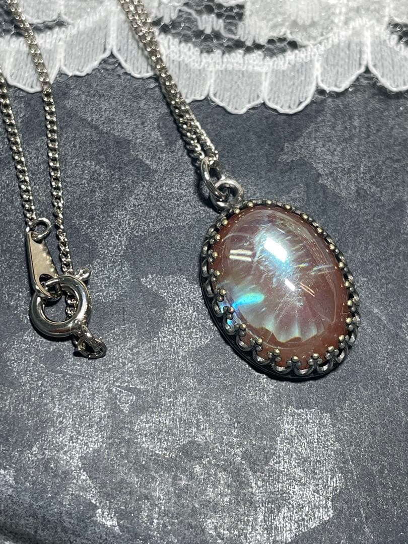 【saphirine】18×13㎜サフィリーンのネックレス C