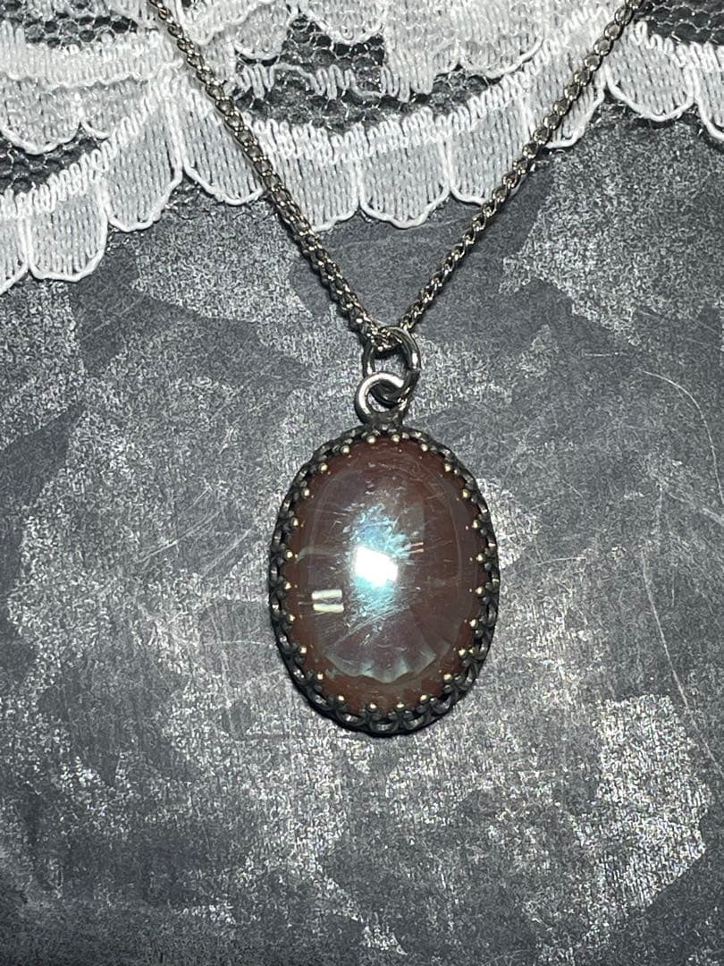 【saphirine】18×13㎜サフィリーンのネックレス C