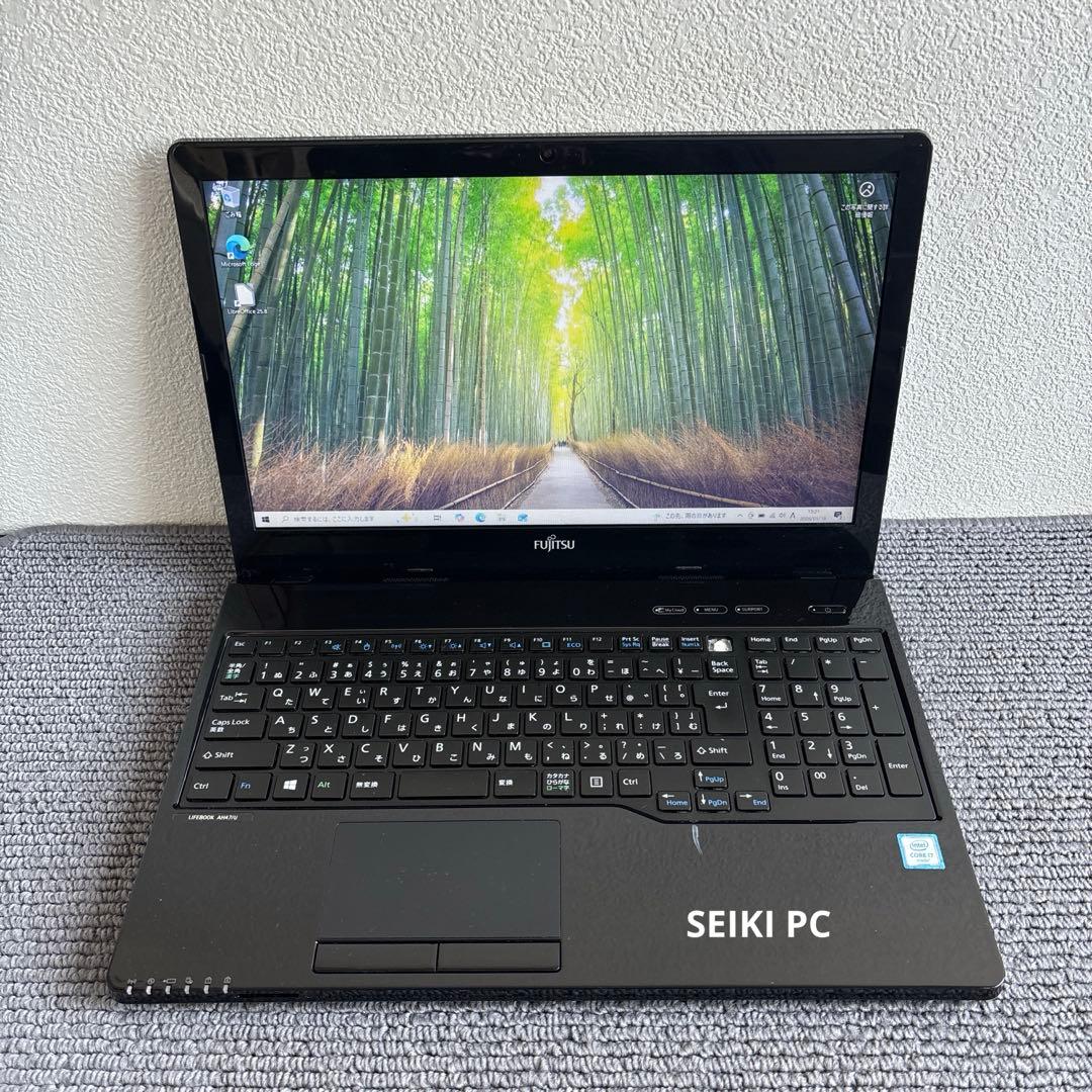 富士通lifebook AH47/U i7-6700HQ メモリ4GB#6937