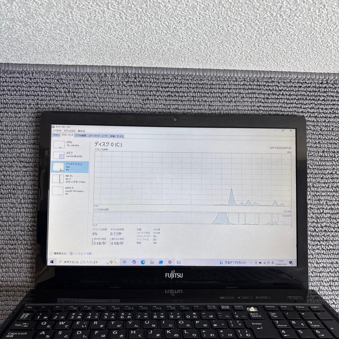 富士通lifebook AH47/U i7-6700HQ メモリ4GB#6937