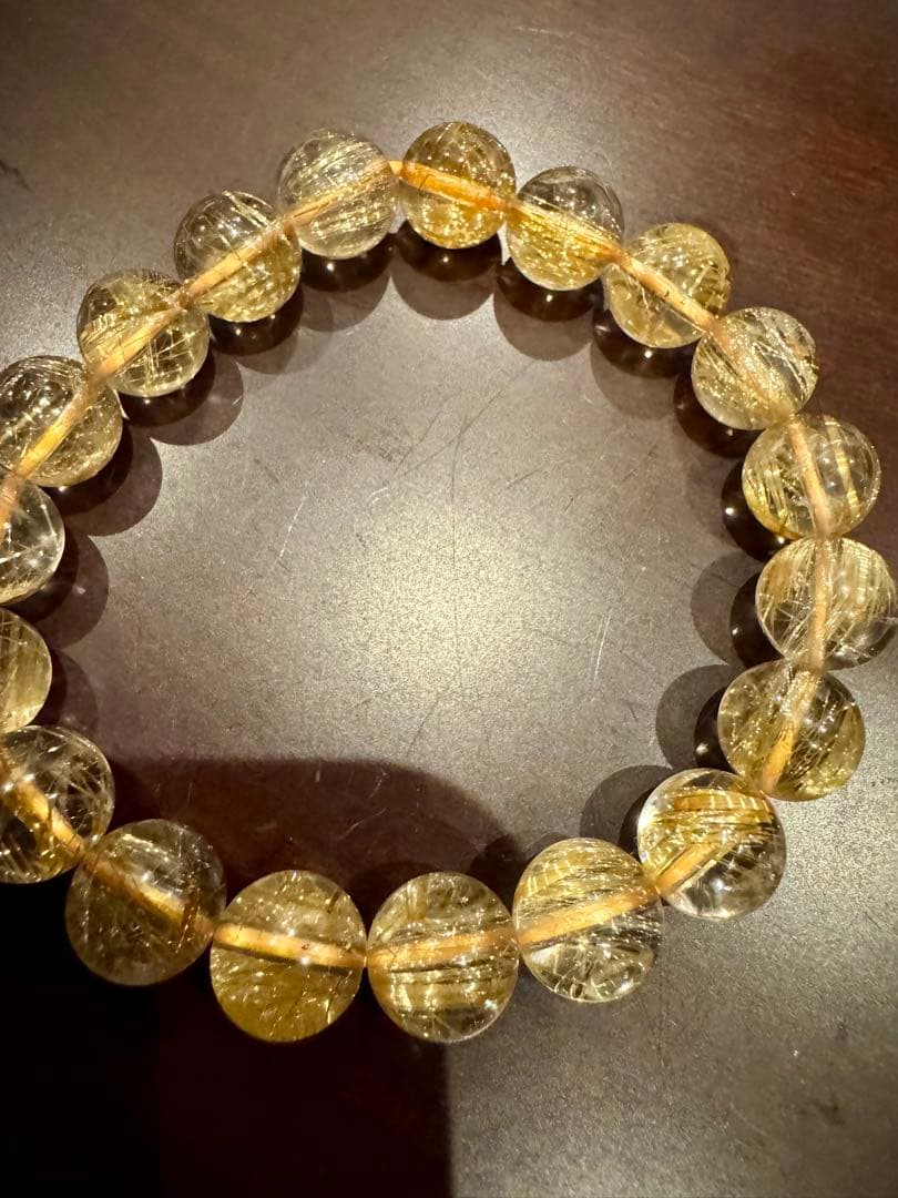 ① ゴールドルチル 高ランク 10mm 丁寧に浄化済み