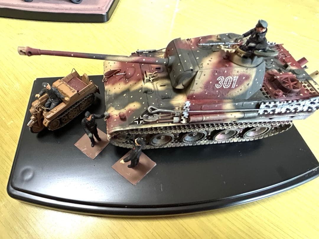 タミヤ 1/48 ドイツ戦車パンサー G型　組立済み完成品