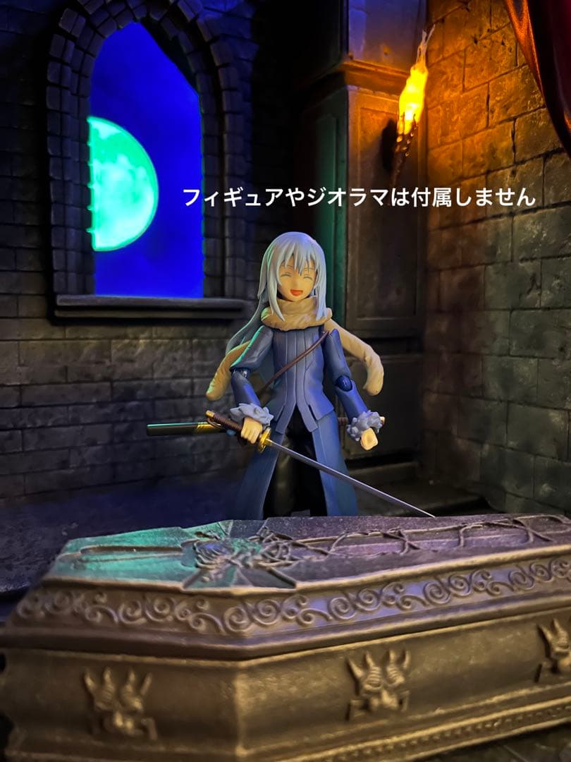 石棺　ガーゴイル　棺桶　ゴシック　小物入れ　フィギュア　窓枠