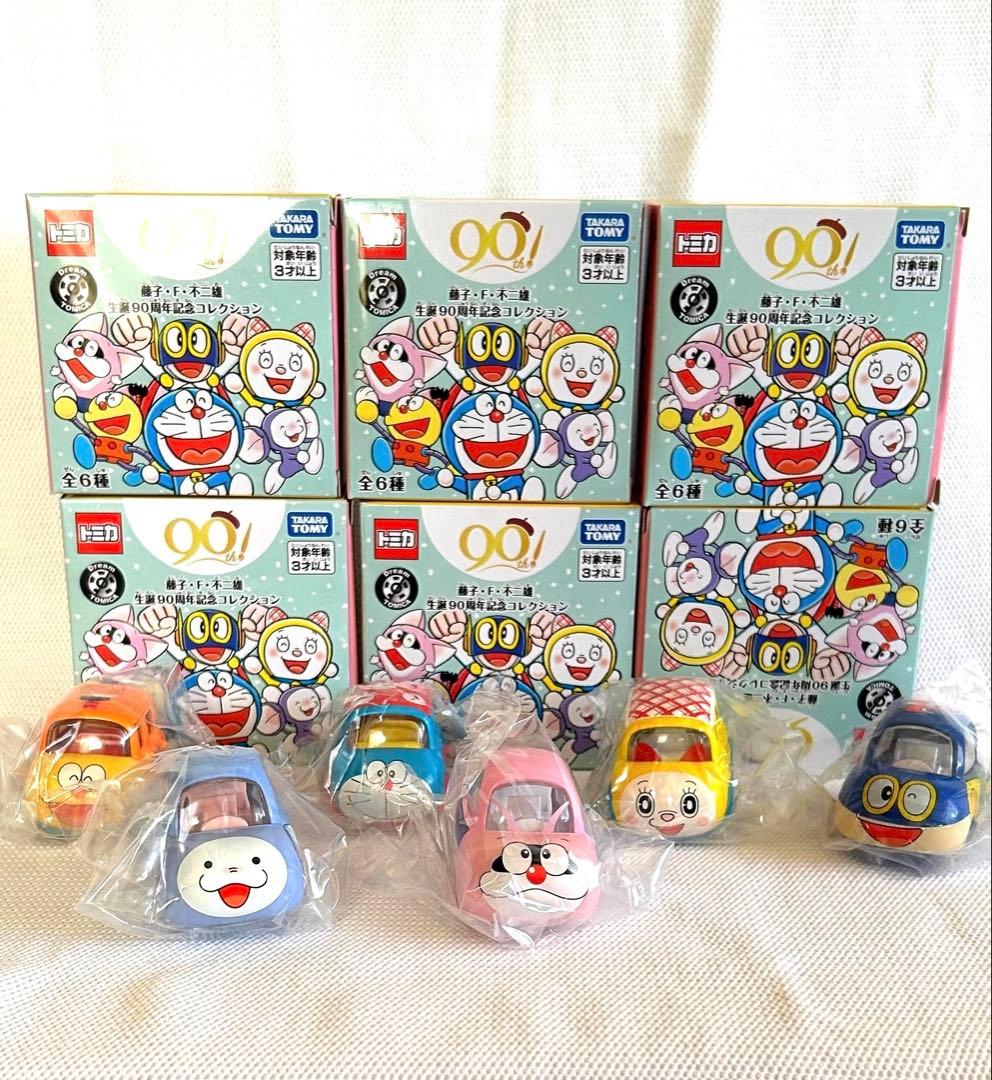 タカラトミー　「藤子・F・不二雄生誕90周年記念コレクション全6種