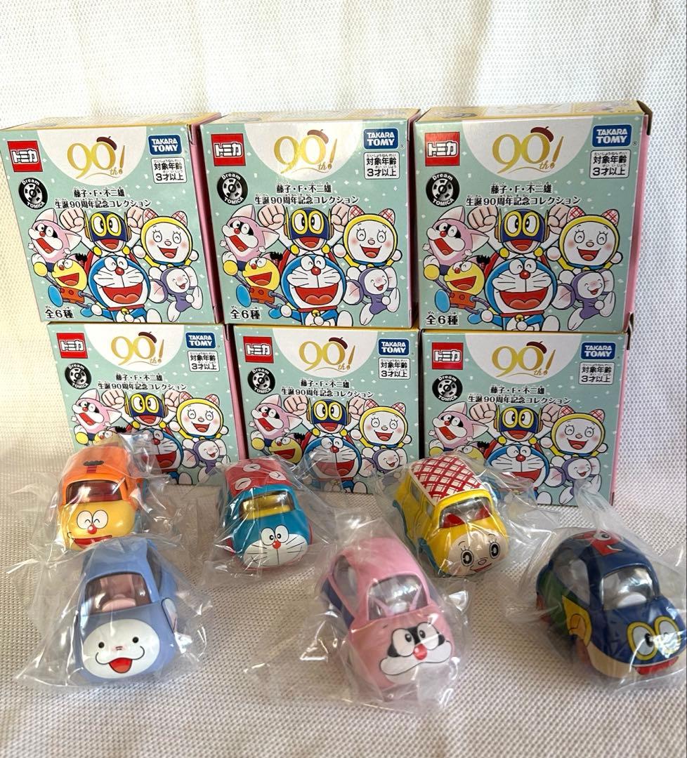 タカラトミー　「藤子・F・不二雄生誕90周年記念コレクション全6種