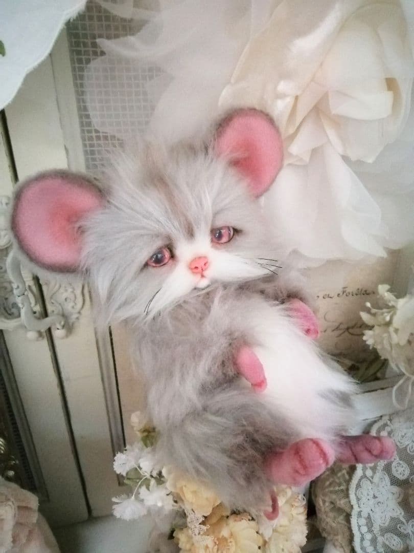 ちま様❤️オーダー♡ネズミちゃん♡アートドール♡ぬいぐるみ♡