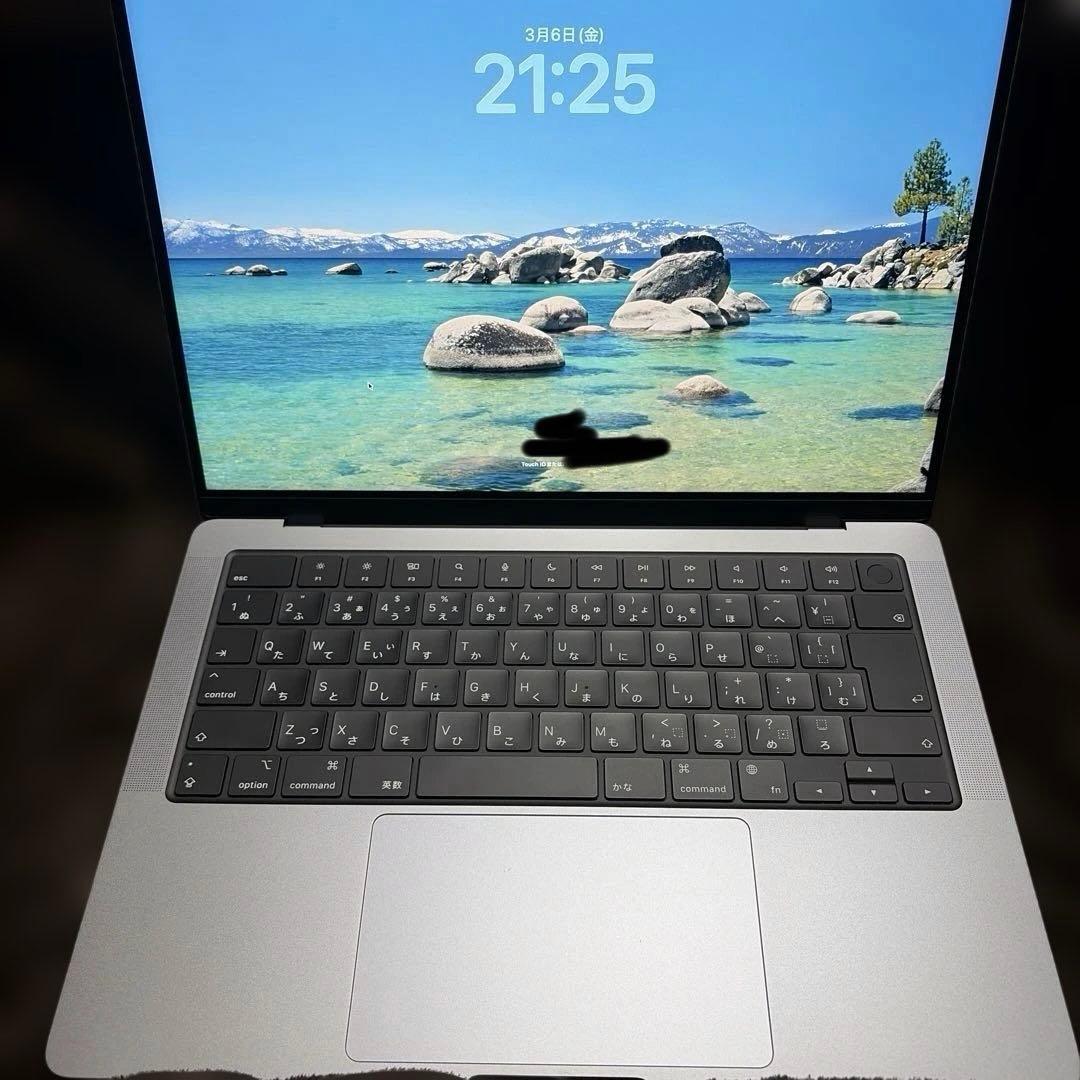 3/7まで！極美品限定保証付きMacBook Pro M3 1TB 8GBモデル