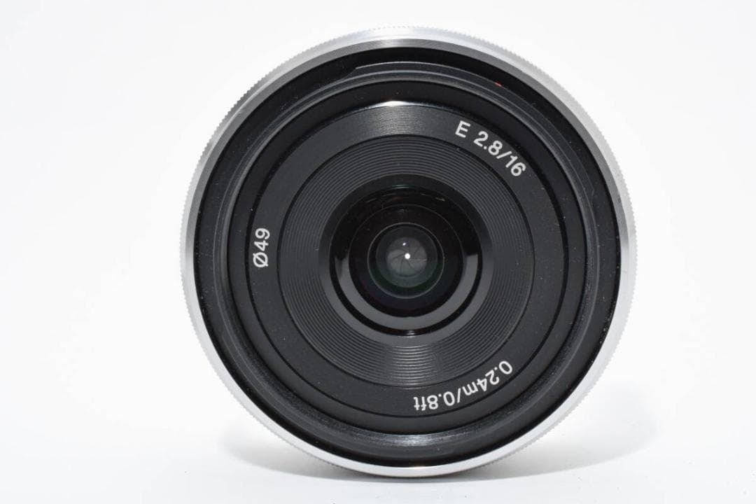 【美品】ソニー SONY E 16mm F2.8 SEL16F28 動作確認済