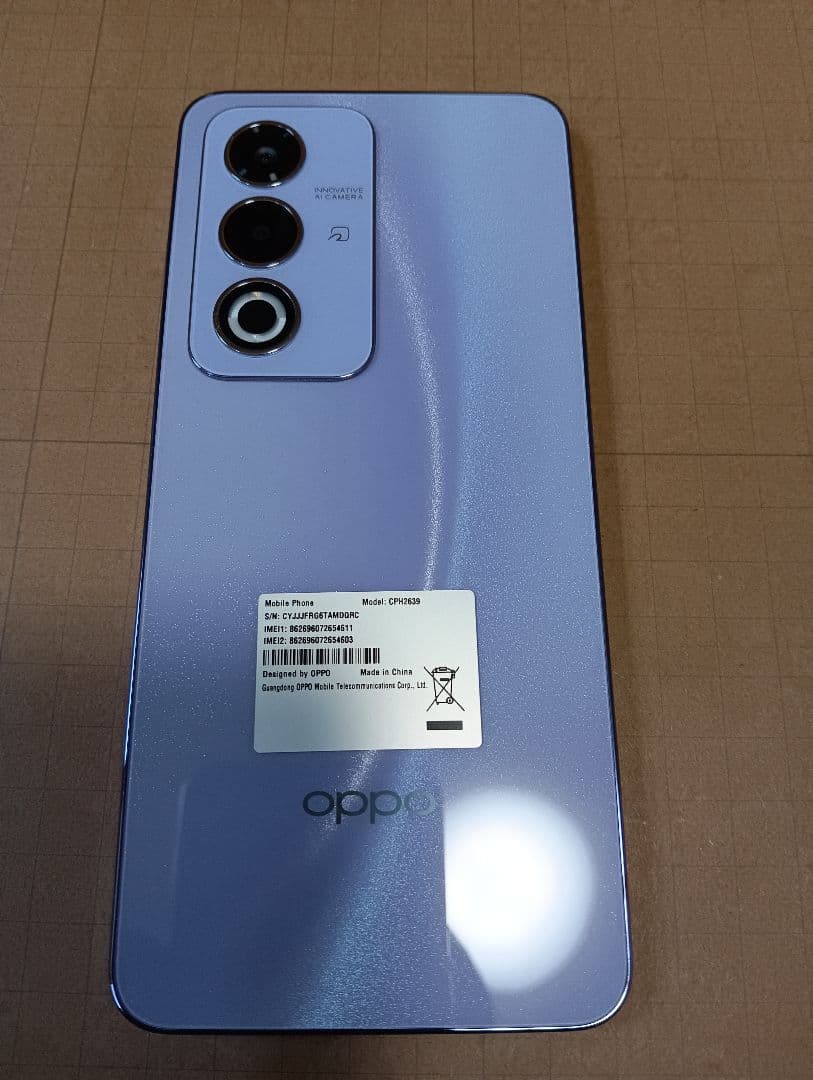 OPPO A3 5G　美品